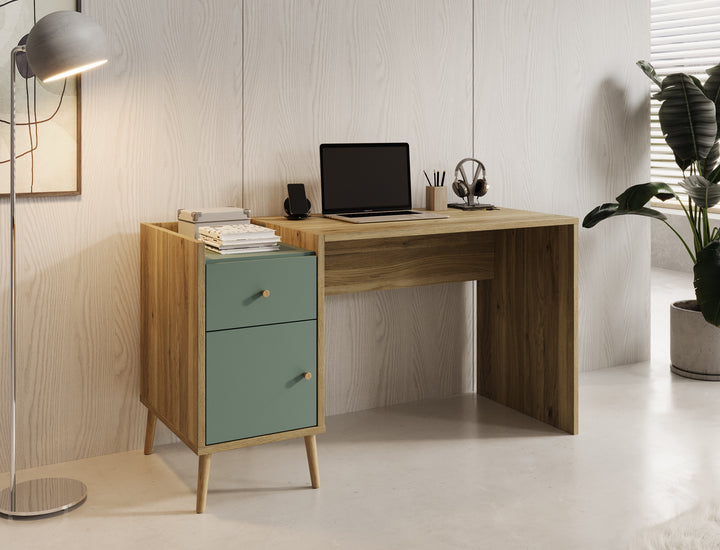 Wally - Bureau - Groen - 140x60 cm
