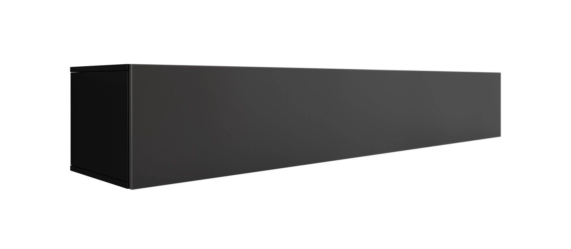 Dario - TV-Meubel met verlichting  - Mat zwart - 180 cm