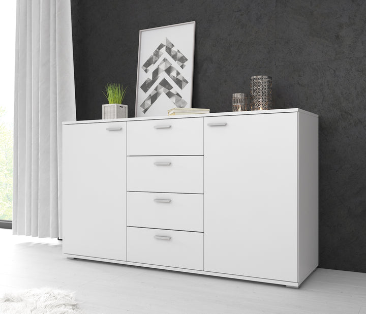 Dento - Dressoir - Wit - 150x40x85 cm