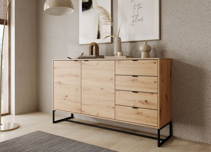 Amore - Dressoir - Eiken - 153x39x89 cm