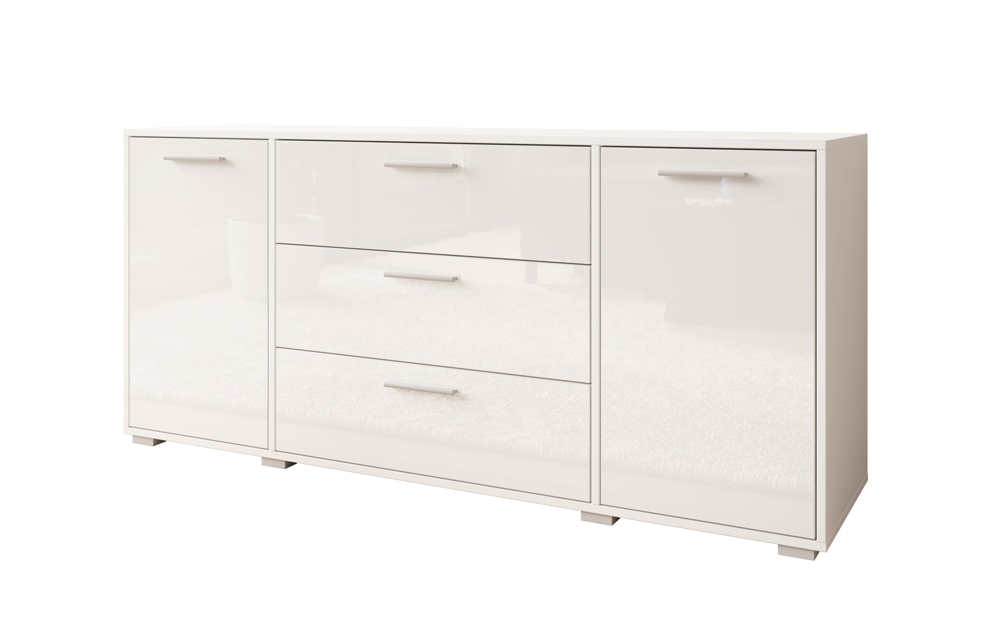 Betty - Dressoir - Wit - 150x40x68 cm