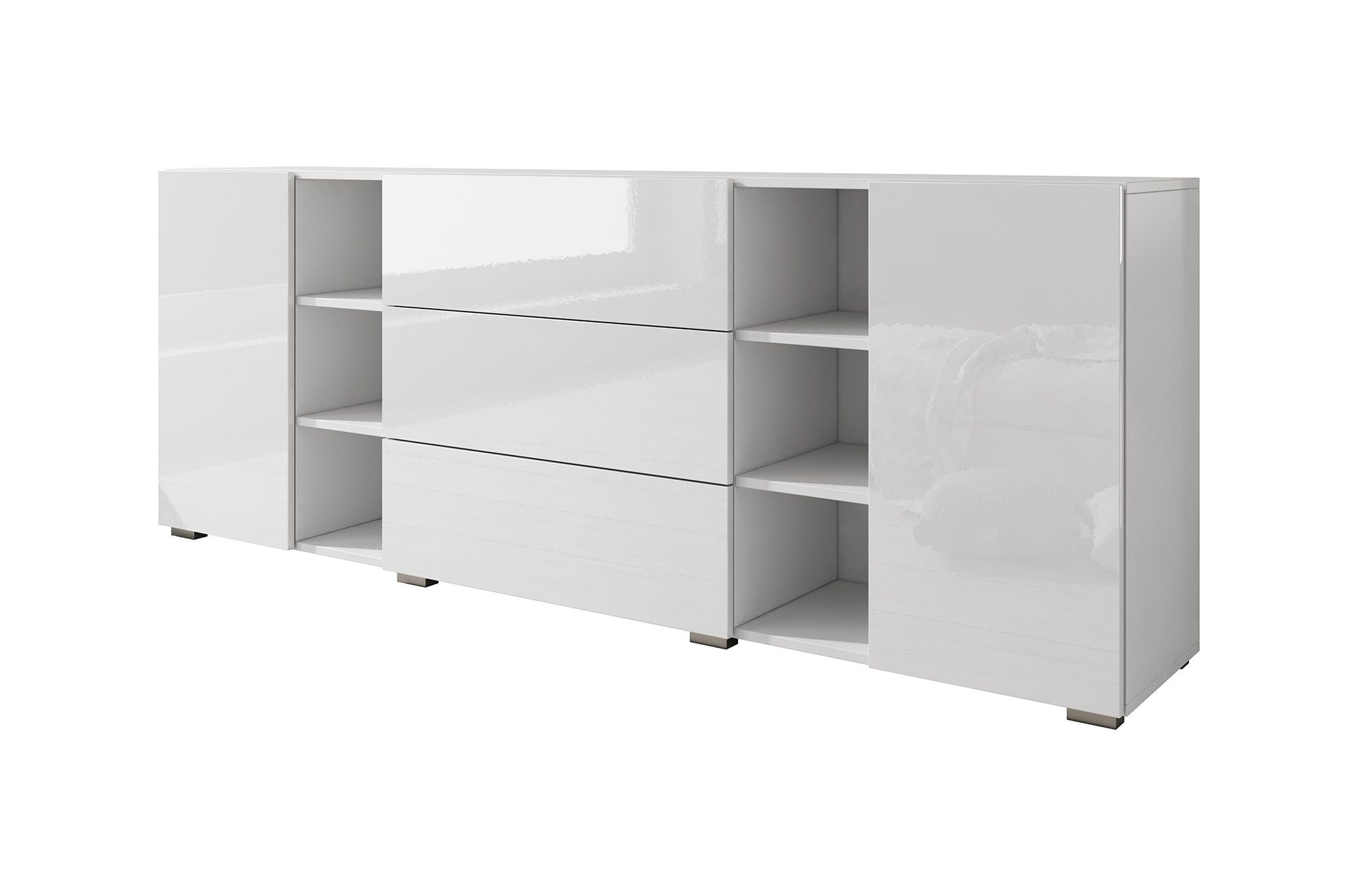 Bonzo - Dressoir - Wit - 190x39x68 cm