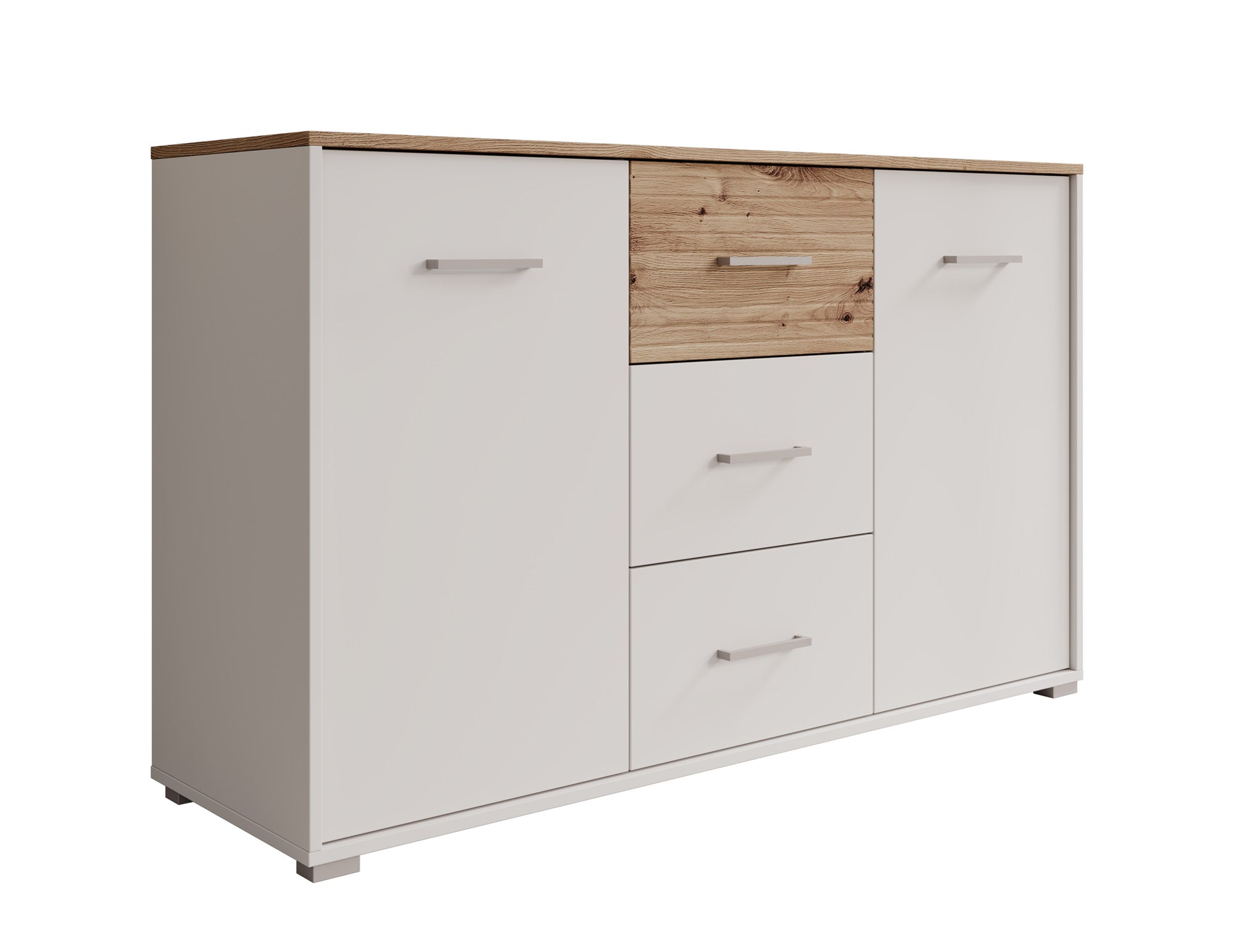 Butcher - Dressoir - Wit - 138x40x82 cm