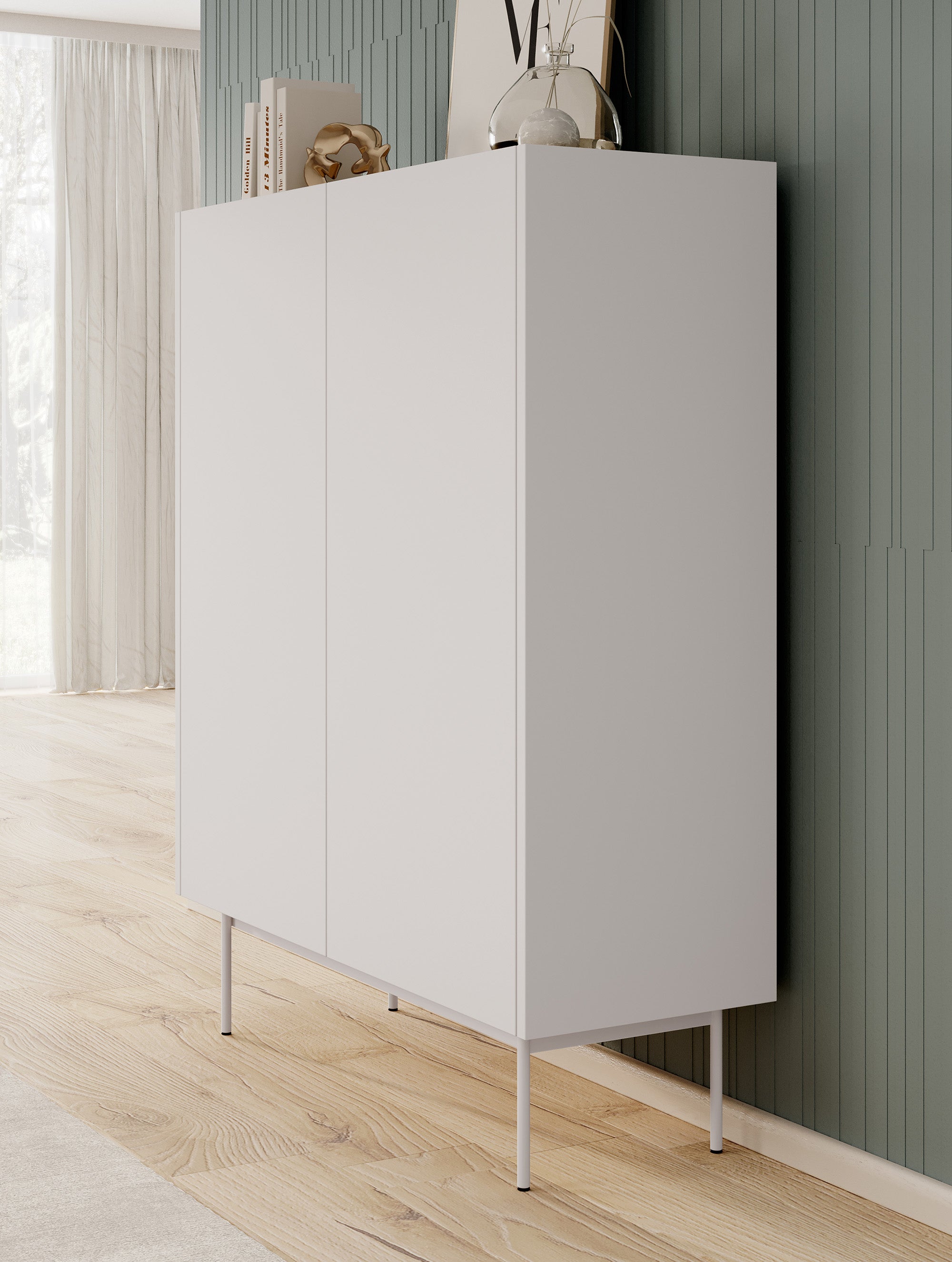 Calella - Dressoir - Beige - 97x37x122 cm