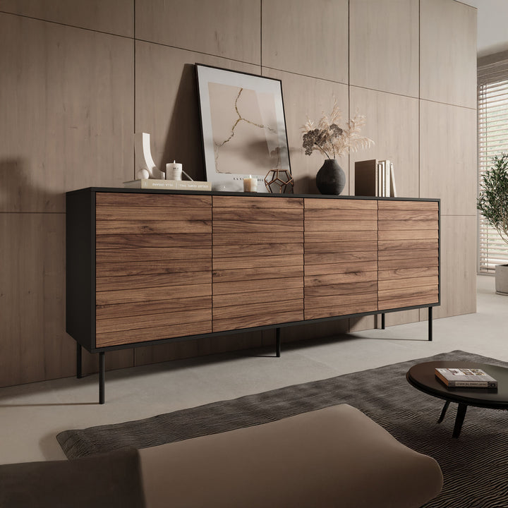 Cordoba - Dressoir - Eiken - 200x40x81 cm