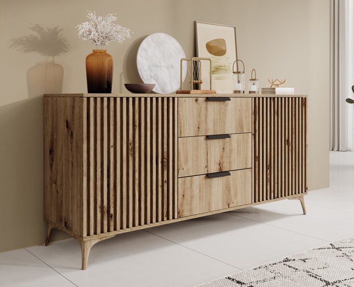 Evy - Dressoir - Eiken - 150x40x72 cm