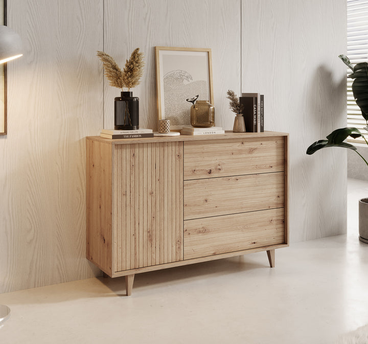 Fuzeta - Dressoir - Eiken - 120x40x84 cm