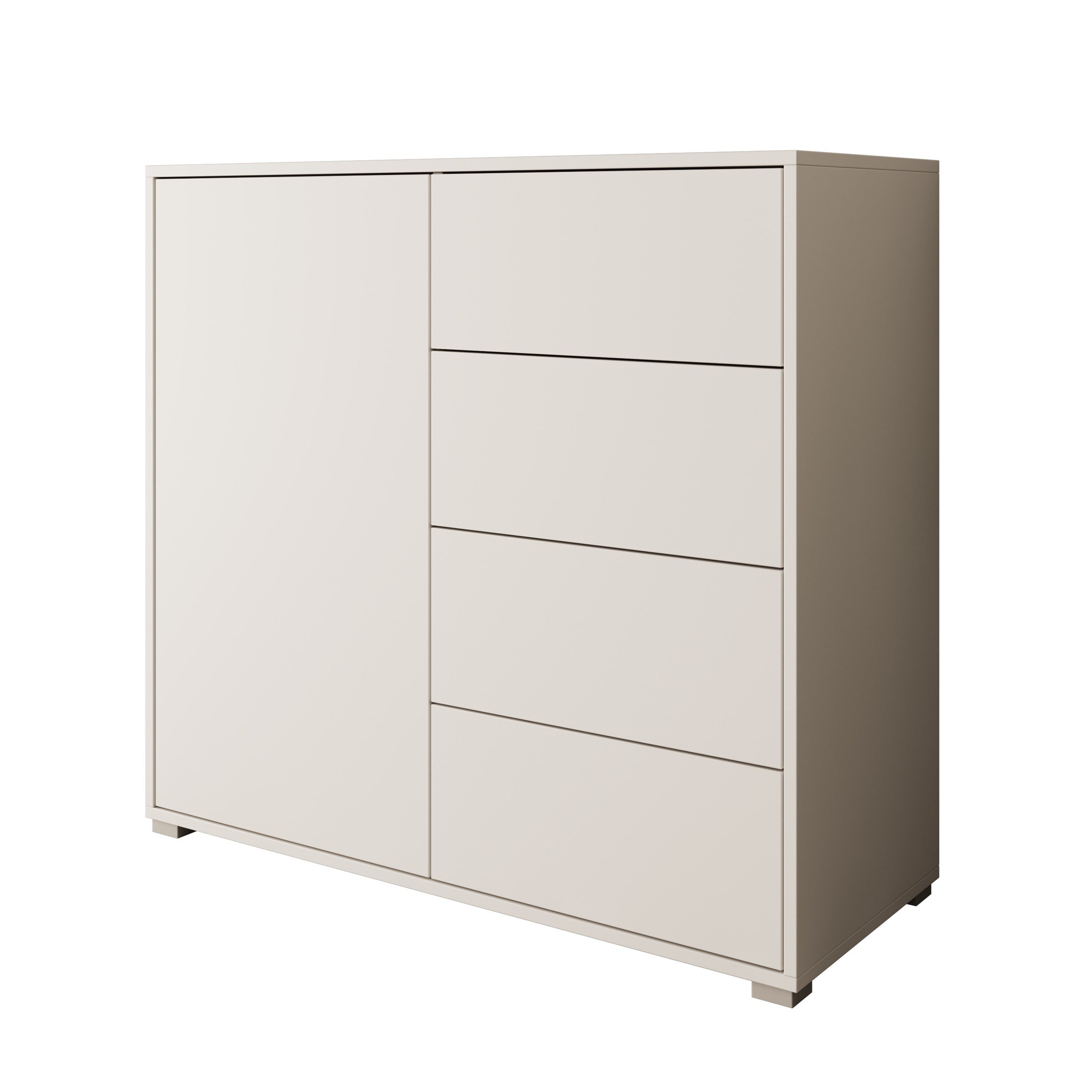 Gideon - Dressoir - Wit - 100x41x93 cm