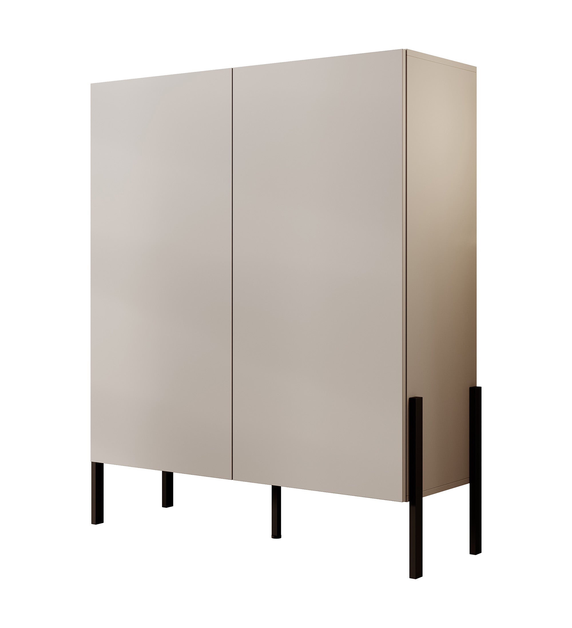 Jordy - Dressoir - Beige - 114x40x135 cm