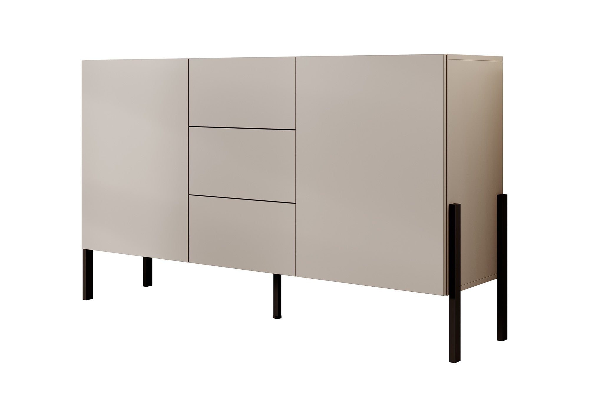Jordy - Dressoir - Beige - 154x40x90 cm