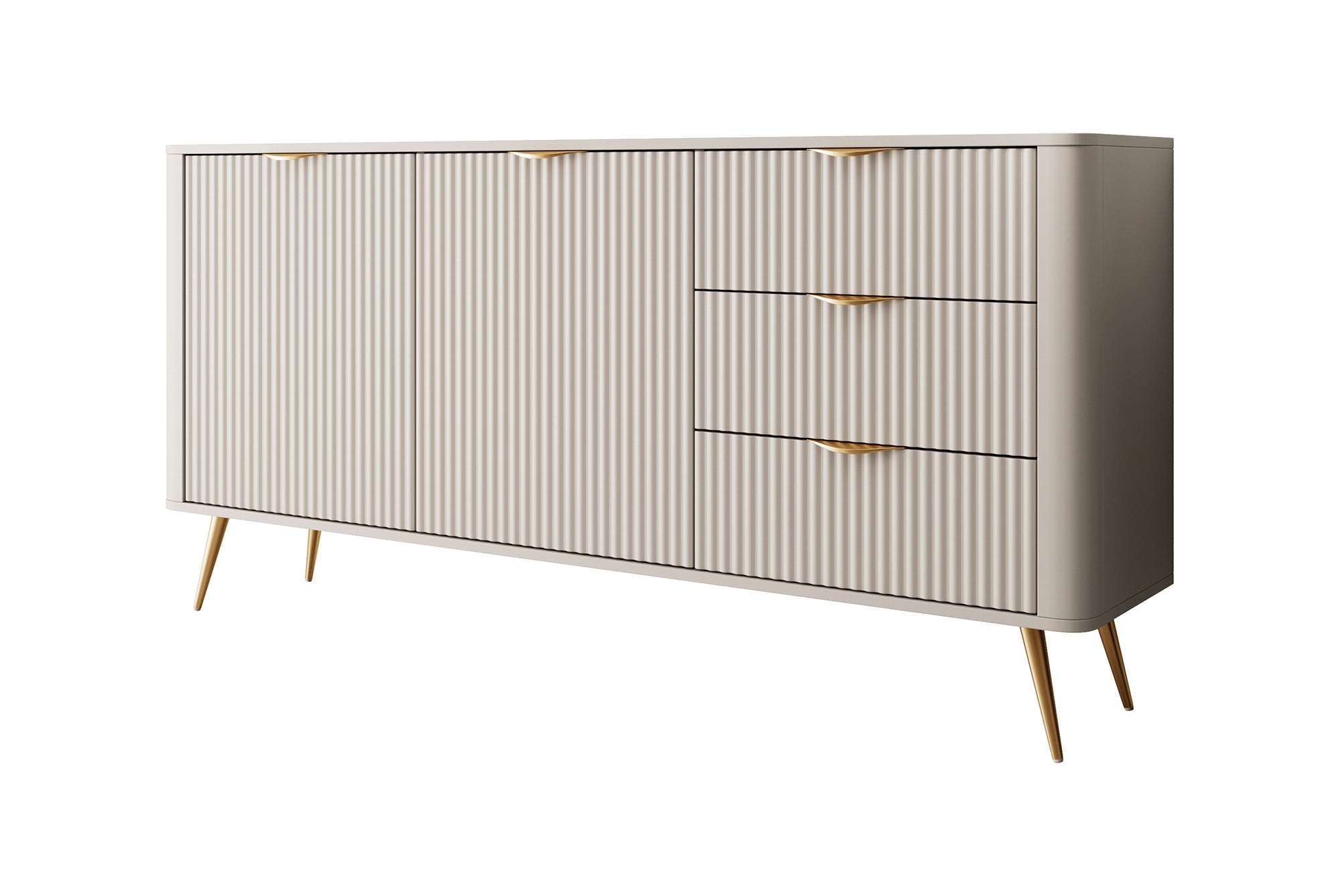 Lima - Dressoir - Beige - 163x38x81 cm