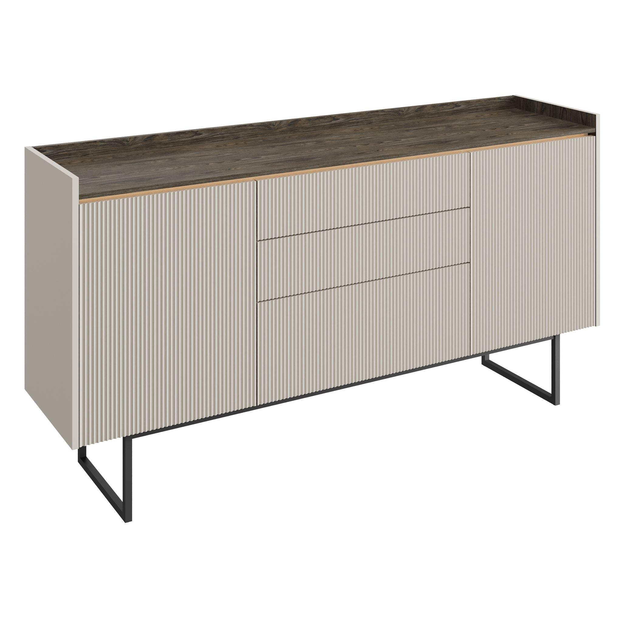 Linq - Dressoir - Beige - 166x40x86 cm