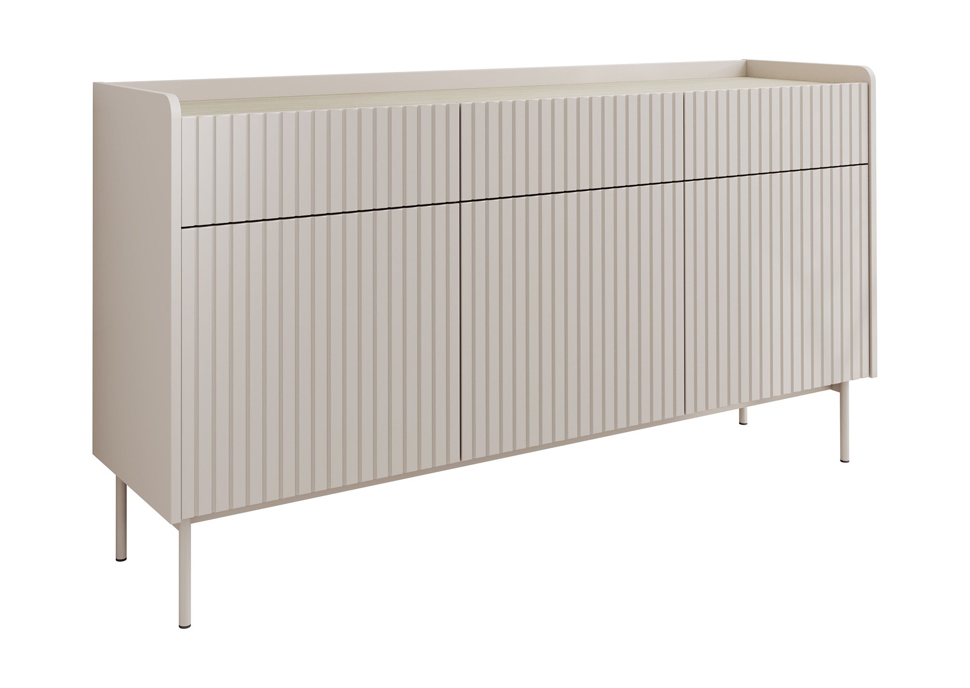 Livako - Dressoir - Beige - 153x38x82 cm