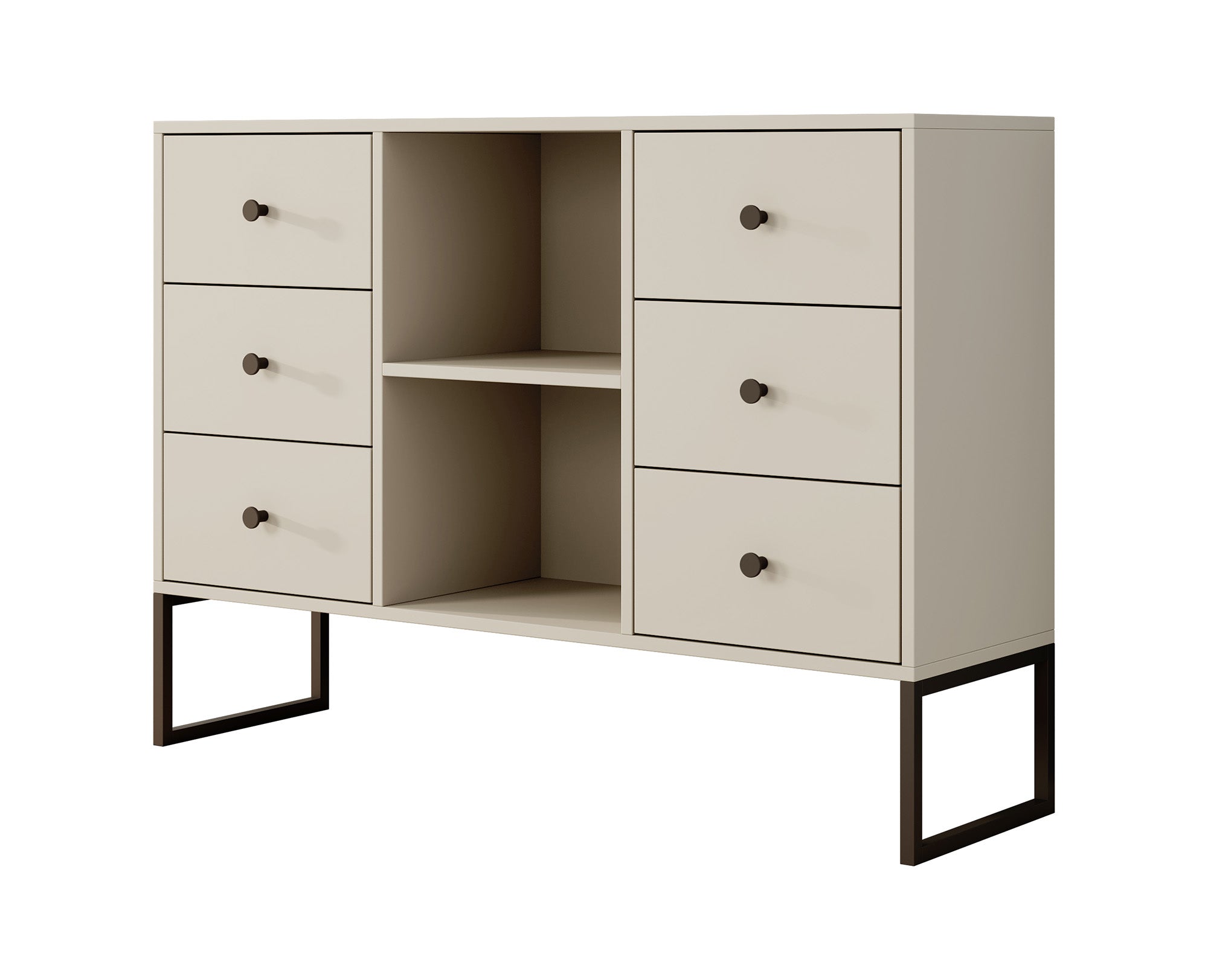 Lyndall - Dressoir - Beige - 115x33x82 cm