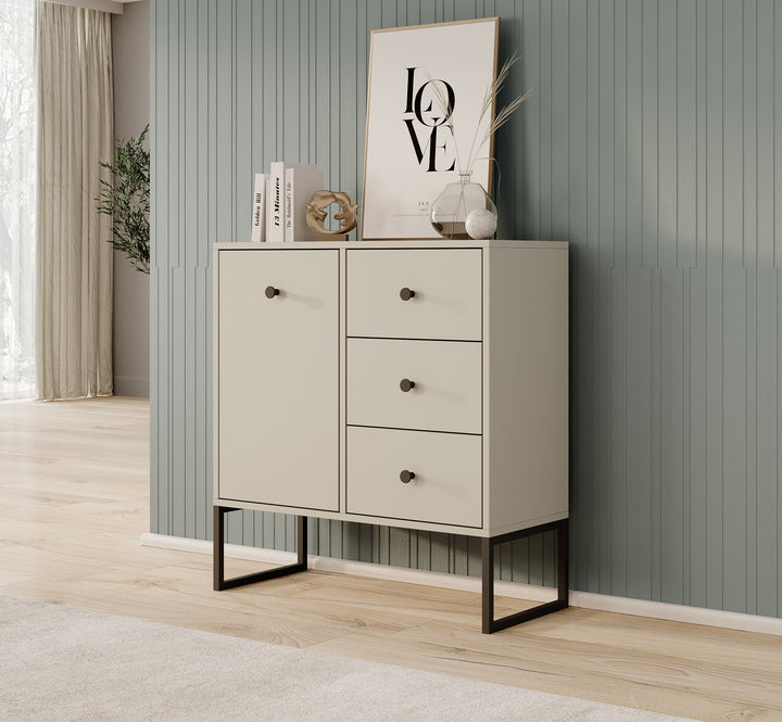 Lyndall 2 - Dressoir - Beige - 77x33x82 cm