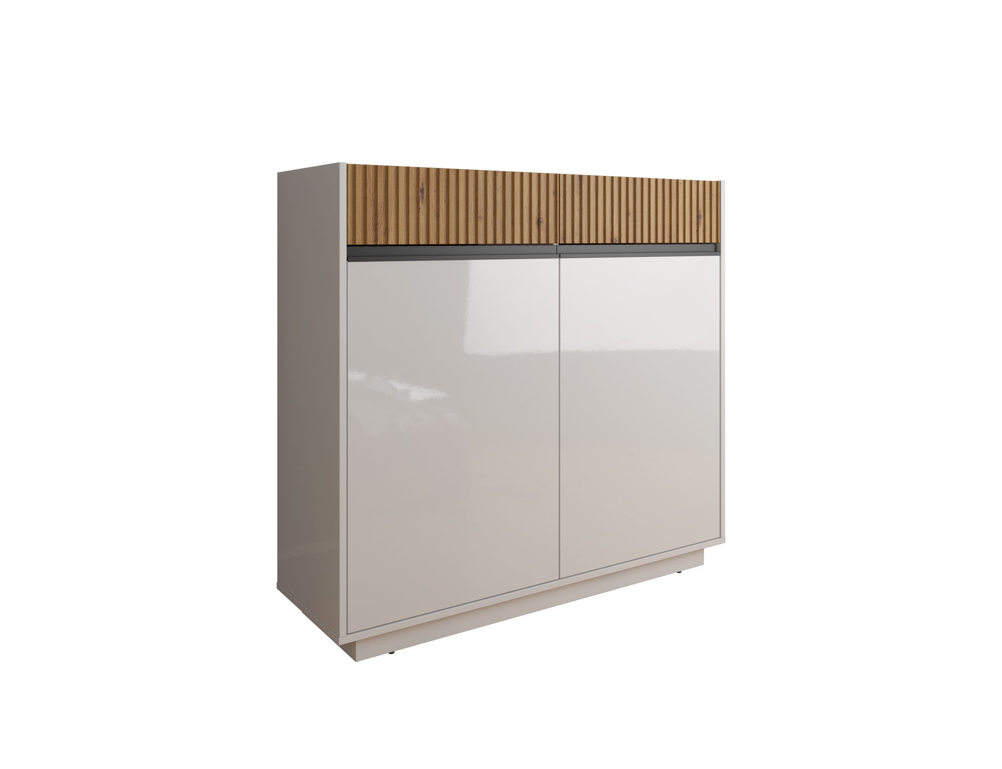 Madeline - Dressoir - Wit - 112x40x108 cm