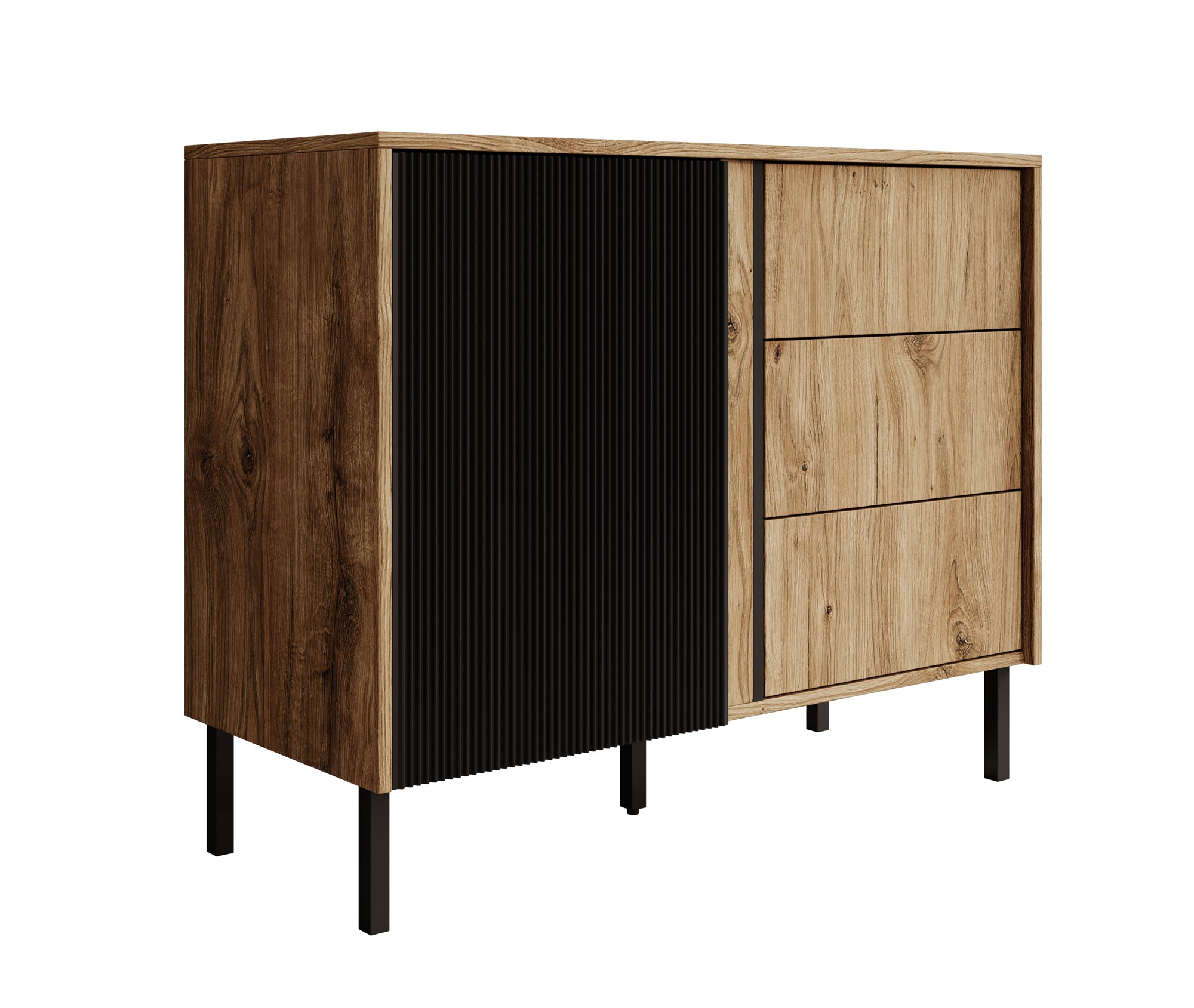 Margareth - Dressoir - Eiken - 100x41x80 cm
