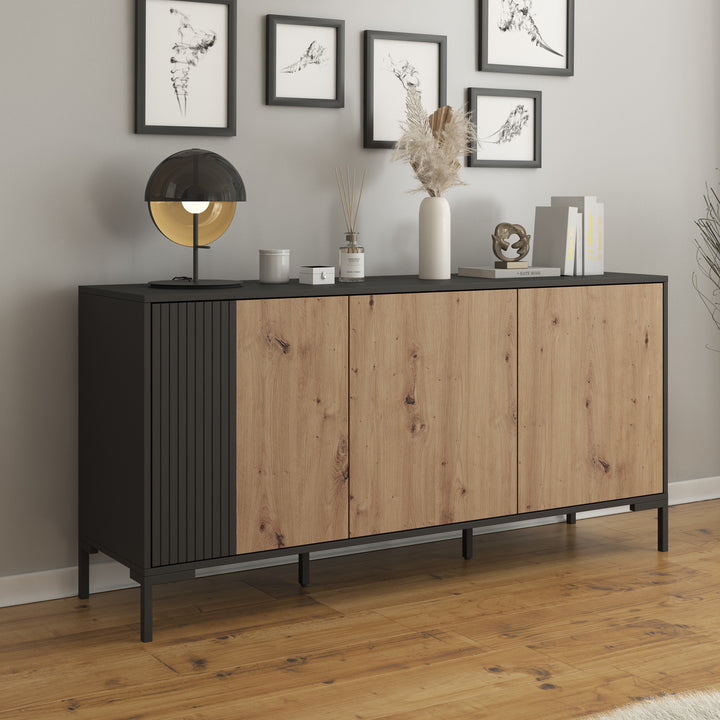 Molina - Dressoir - Eiken - 150x40x74 cm