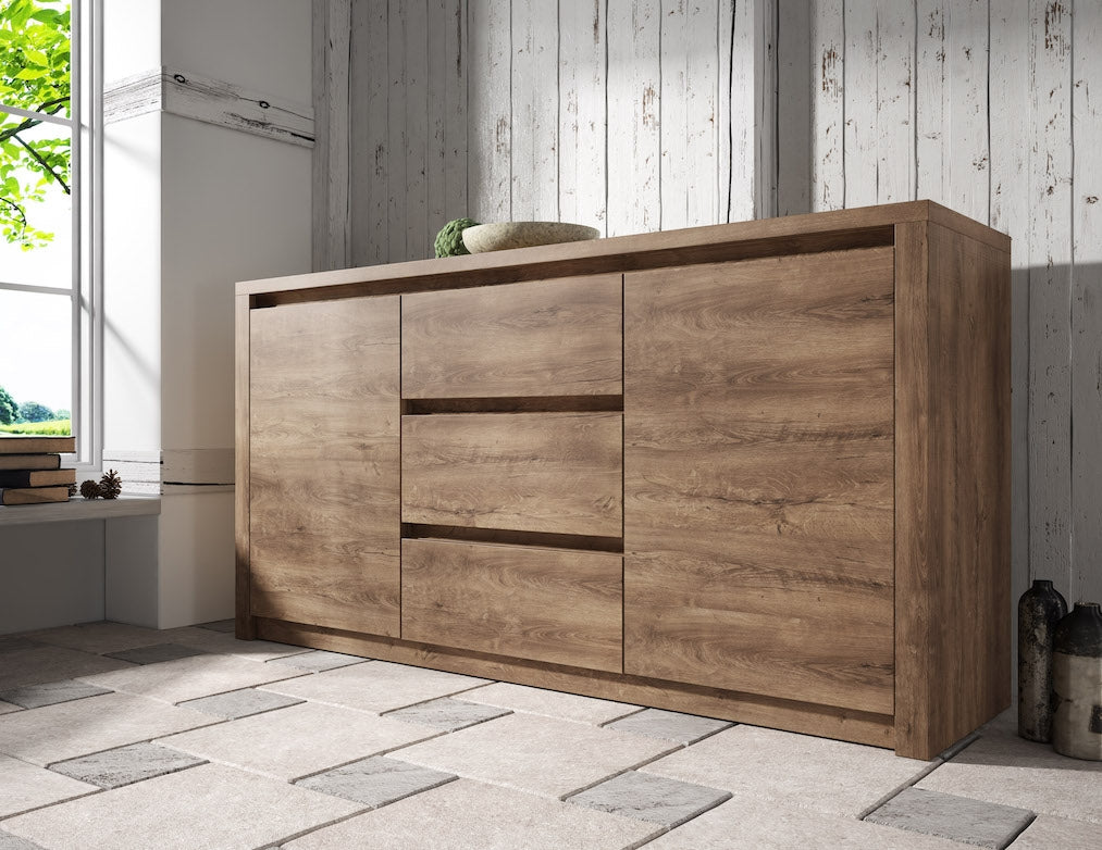 Monaco - Dressoir - Eiken - 140x43x80 cm