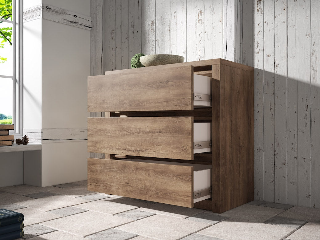 Monaco - Dressoir - Eiken - 90x43x80 cm