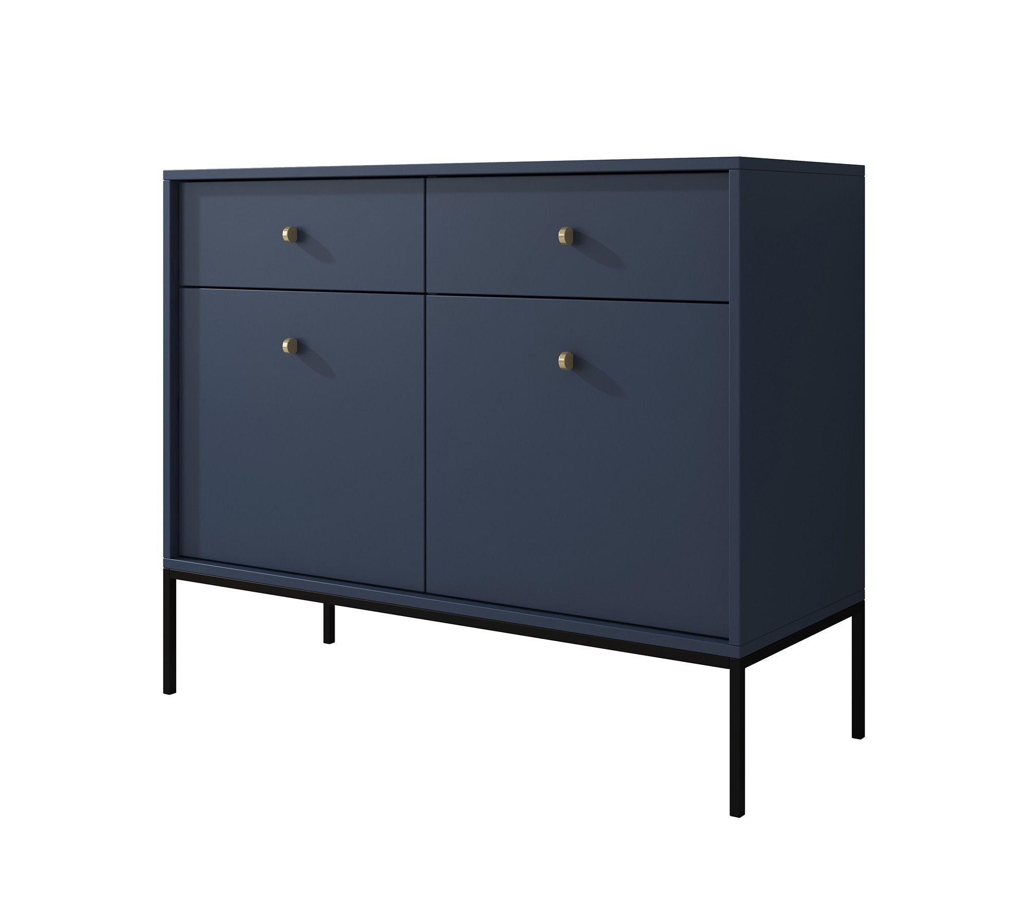 Moreno - Dressoir - Blauw - 104x39x83 cm