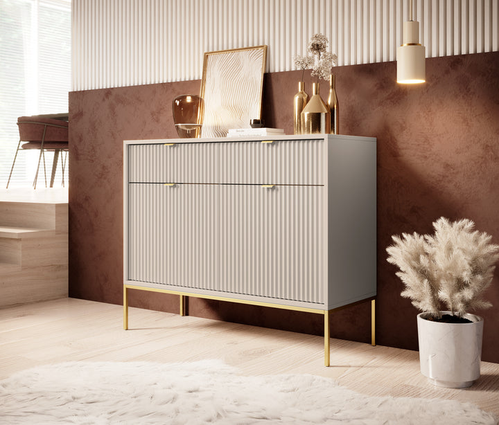 Navil 2 - Dressoir - Beige - 104x39x83 cm