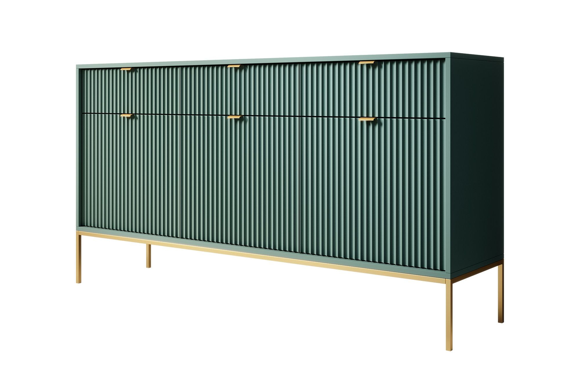 Navil 2 - Dressoir - Groen - 154x39x83 cm