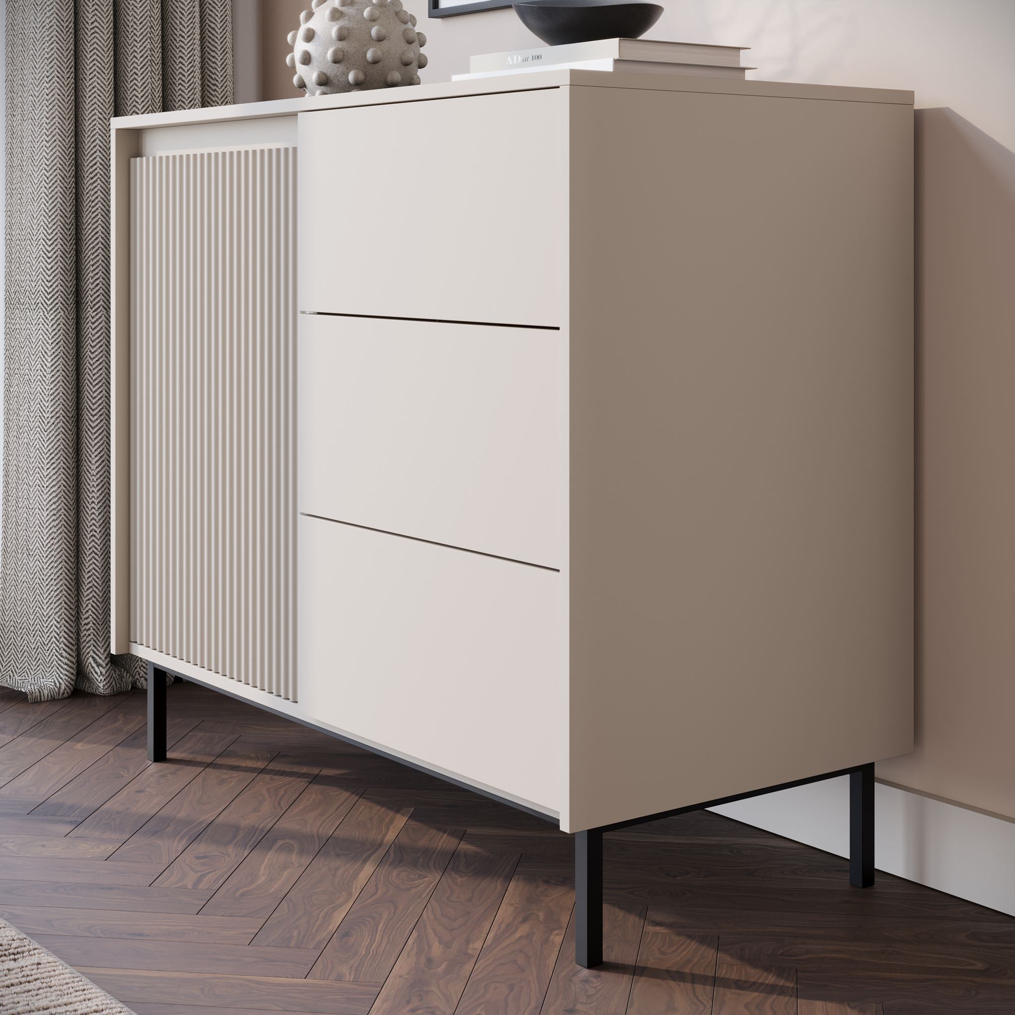 Orvana - Dressoir - Beige - 103x50x90 cm