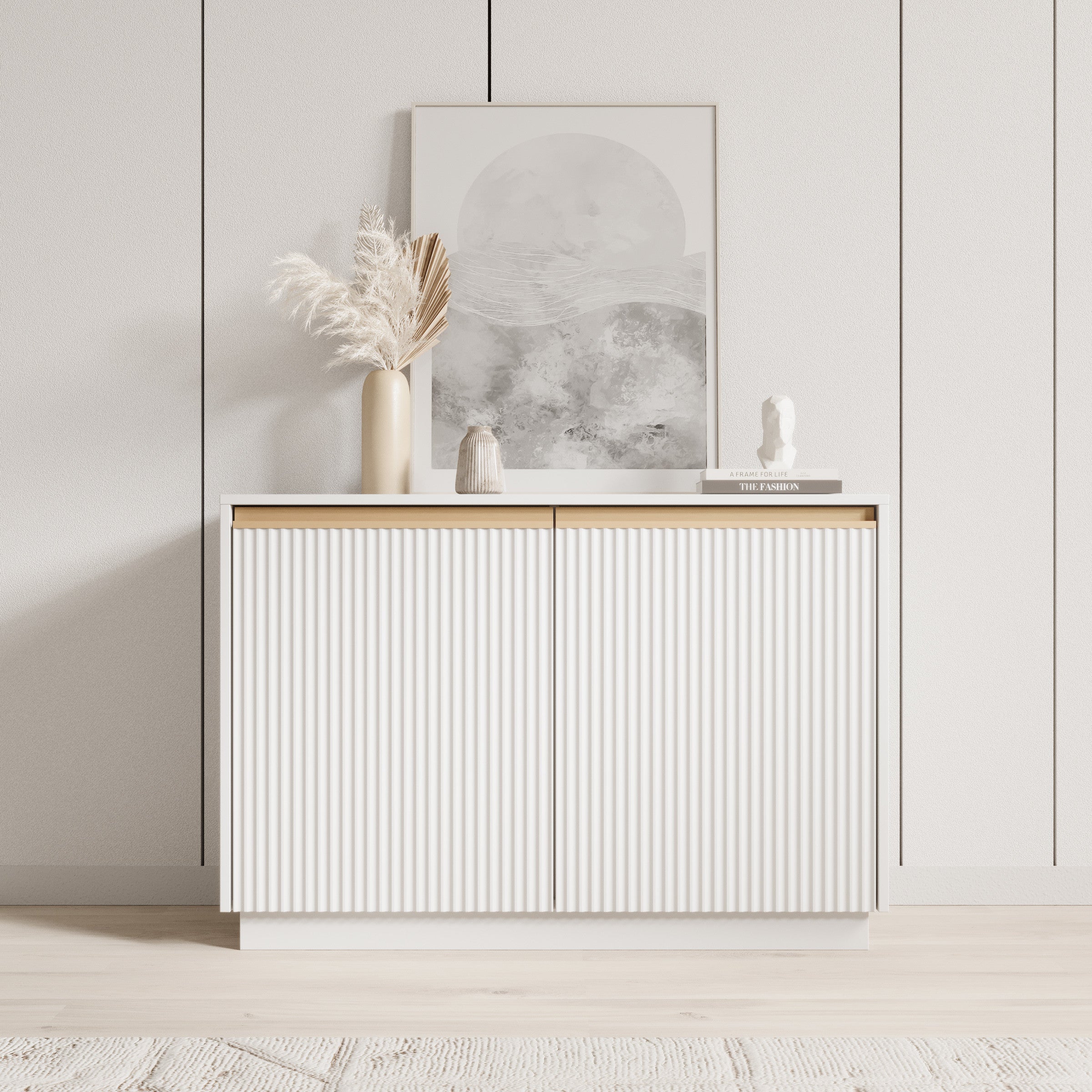 Remy - Dressoir - Wit - 104x39x72 cm