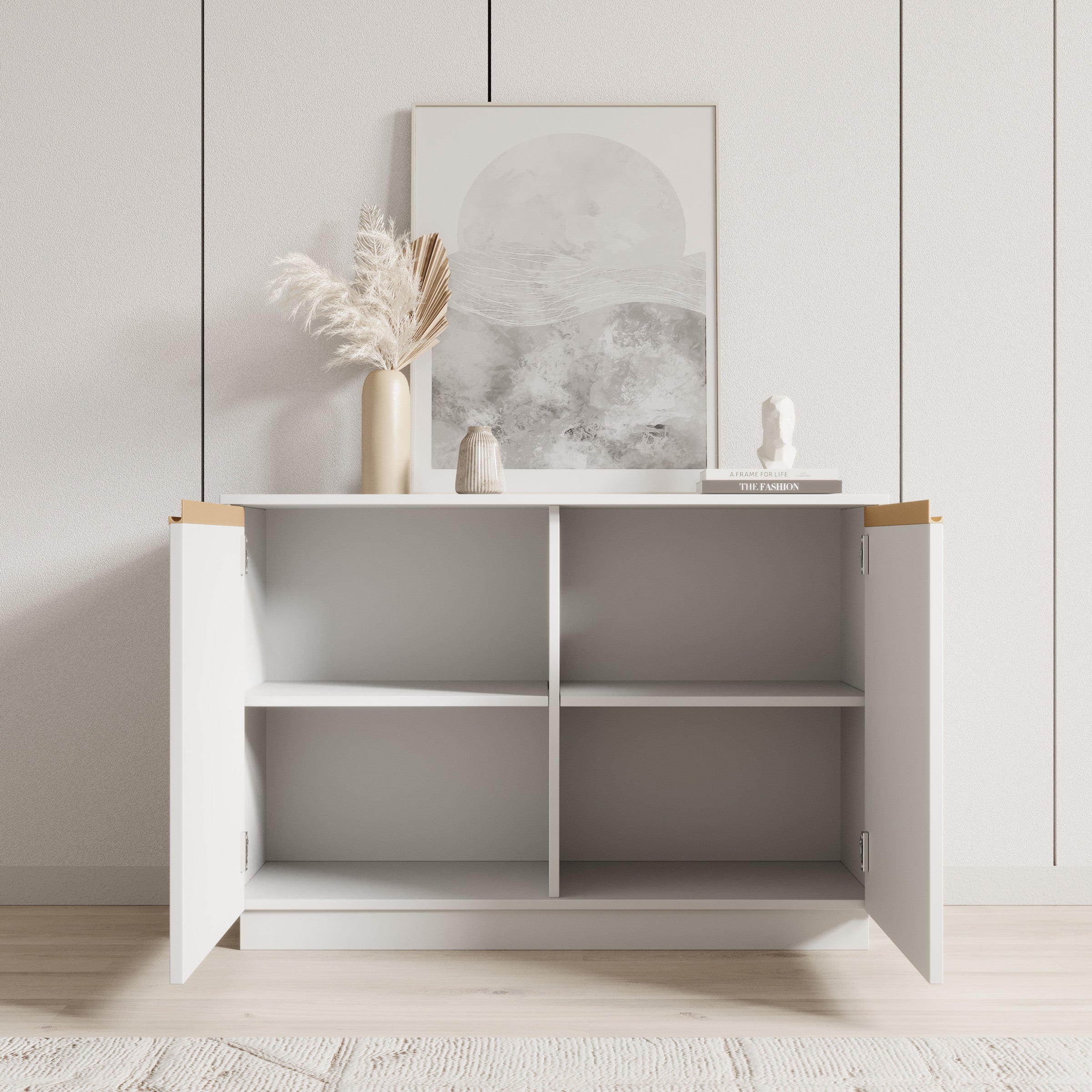 Remy - Dressoir - Wit - 104x39x72 cm