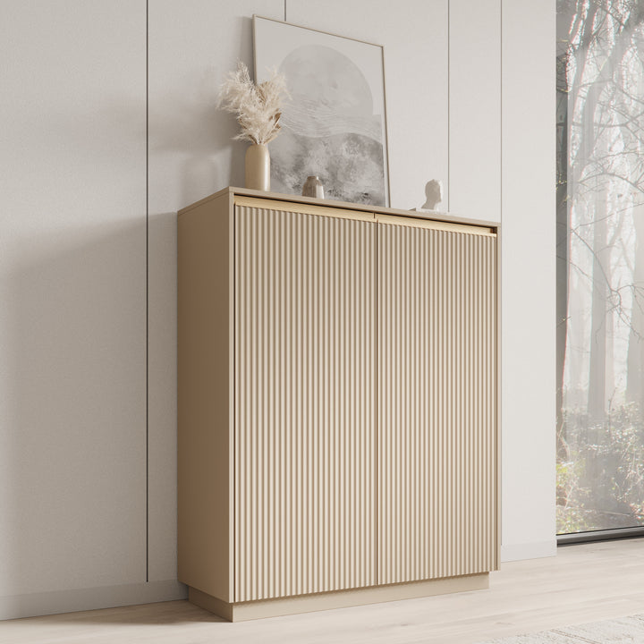 Remy 2 - Dressoir - Beige - 104x39x127 cm