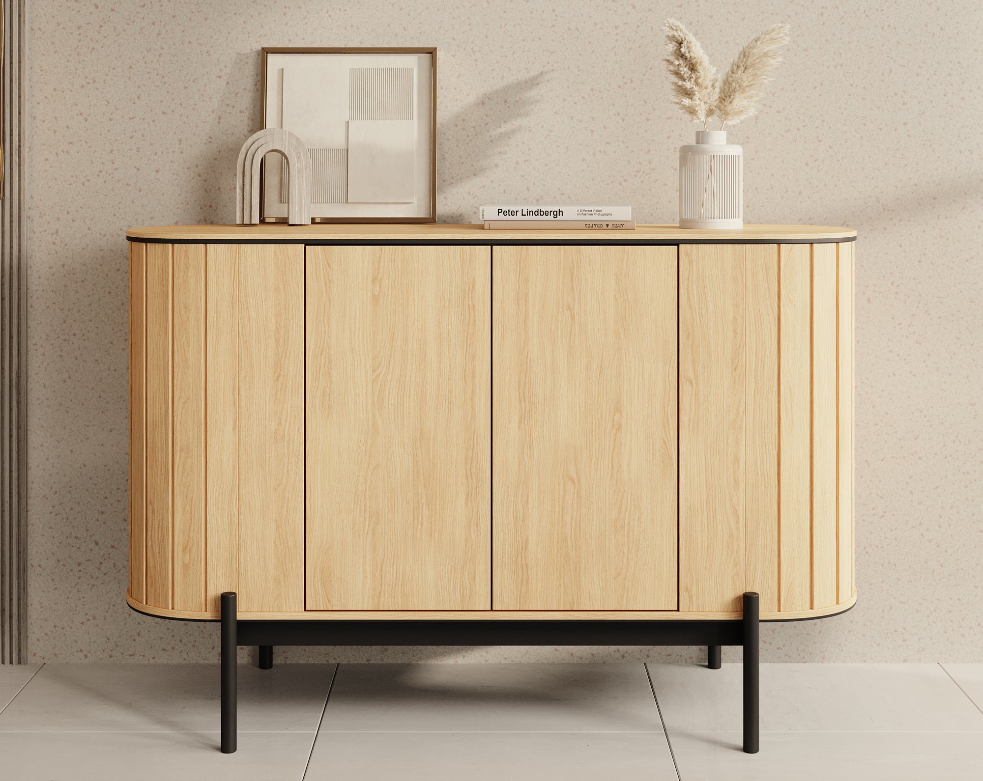 Royale - Dressoir - Eiken - 124x45x82 cm