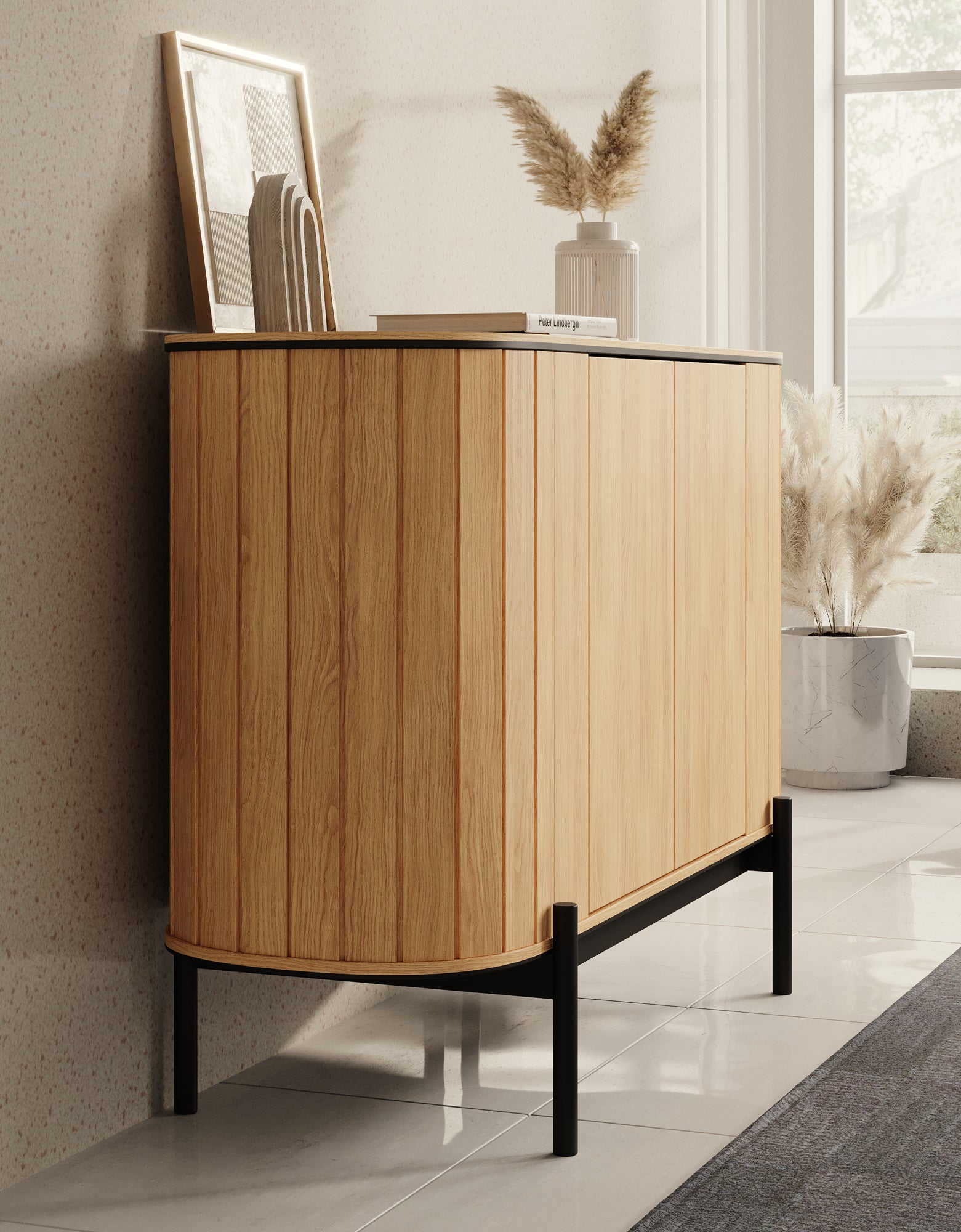 Royale - Dressoir - Eiken - 124x45x82 cm