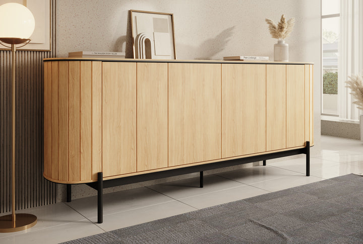 Royale - Dressoir - Eiken - 200x45x82 cm