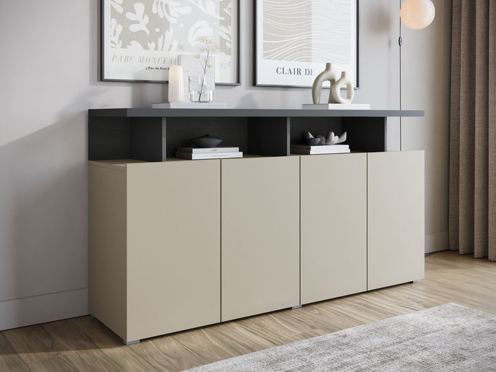 Sekai - Dressoir - Beige - 153x40x84 cm