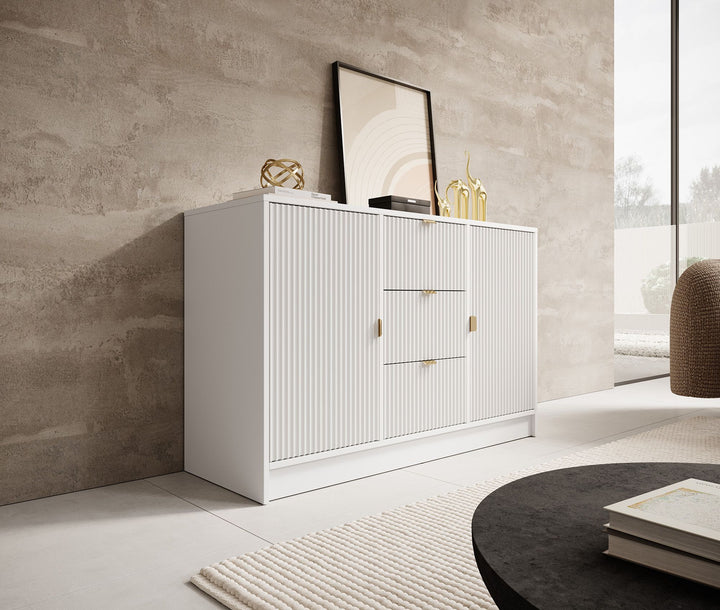 Tavares - Dressoir - Wit - 118x40x75 cm