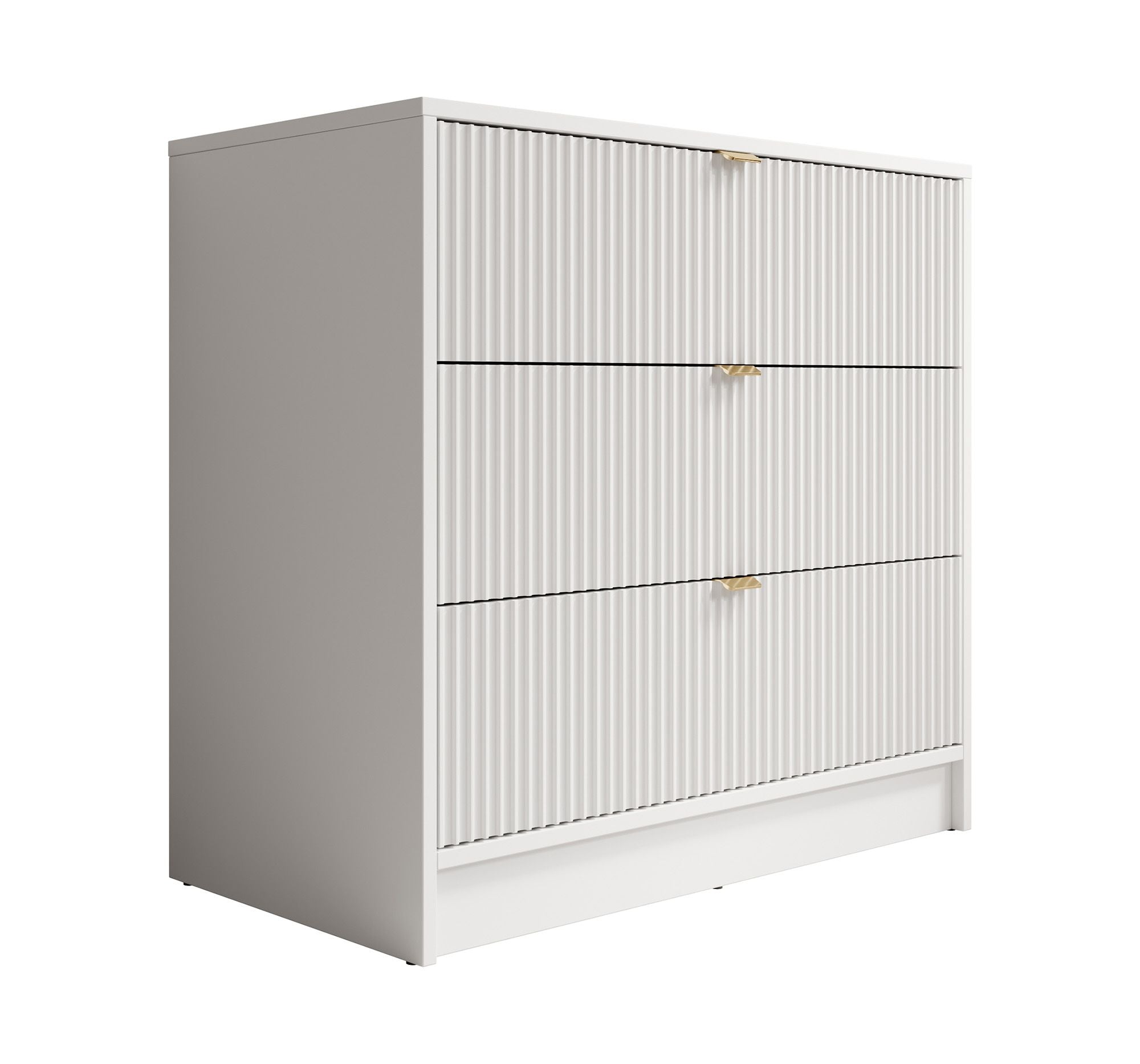 Ladekast Tavares - Wit - 80 cm