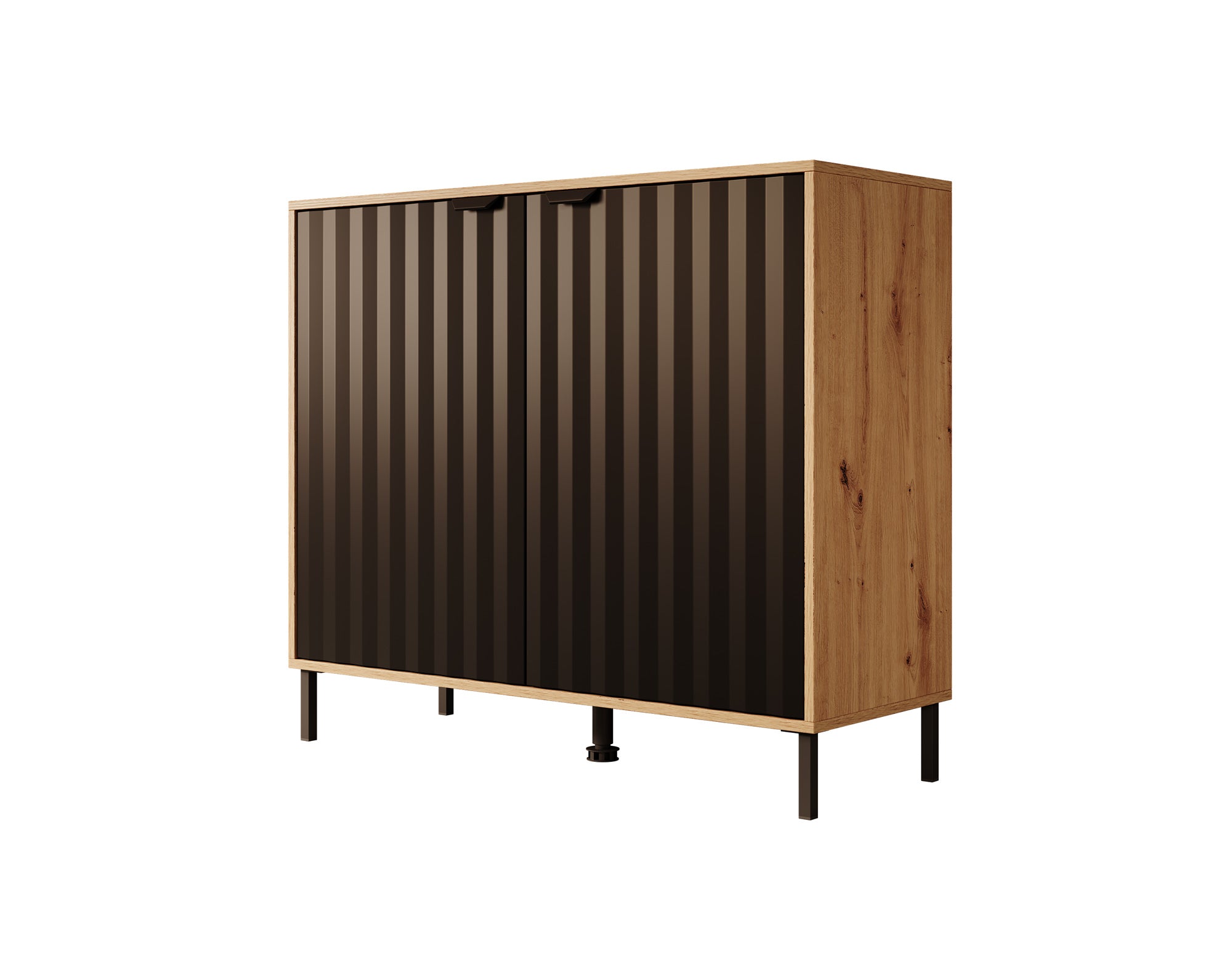 Vic - Dressoir - Zwart - 106x40x93 cm