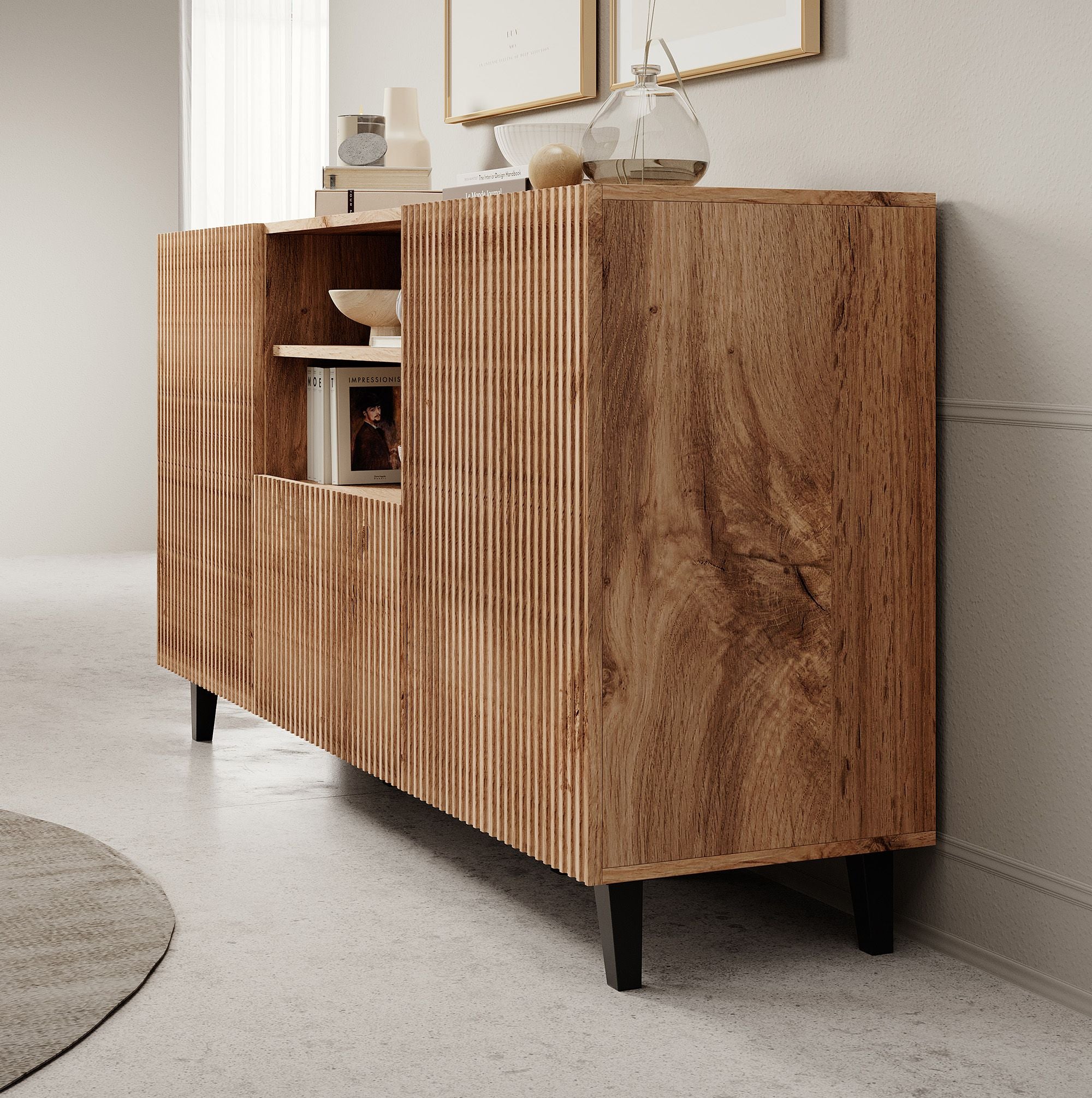 Vintar - Dressoir - Eiken - 151x42x83 cm