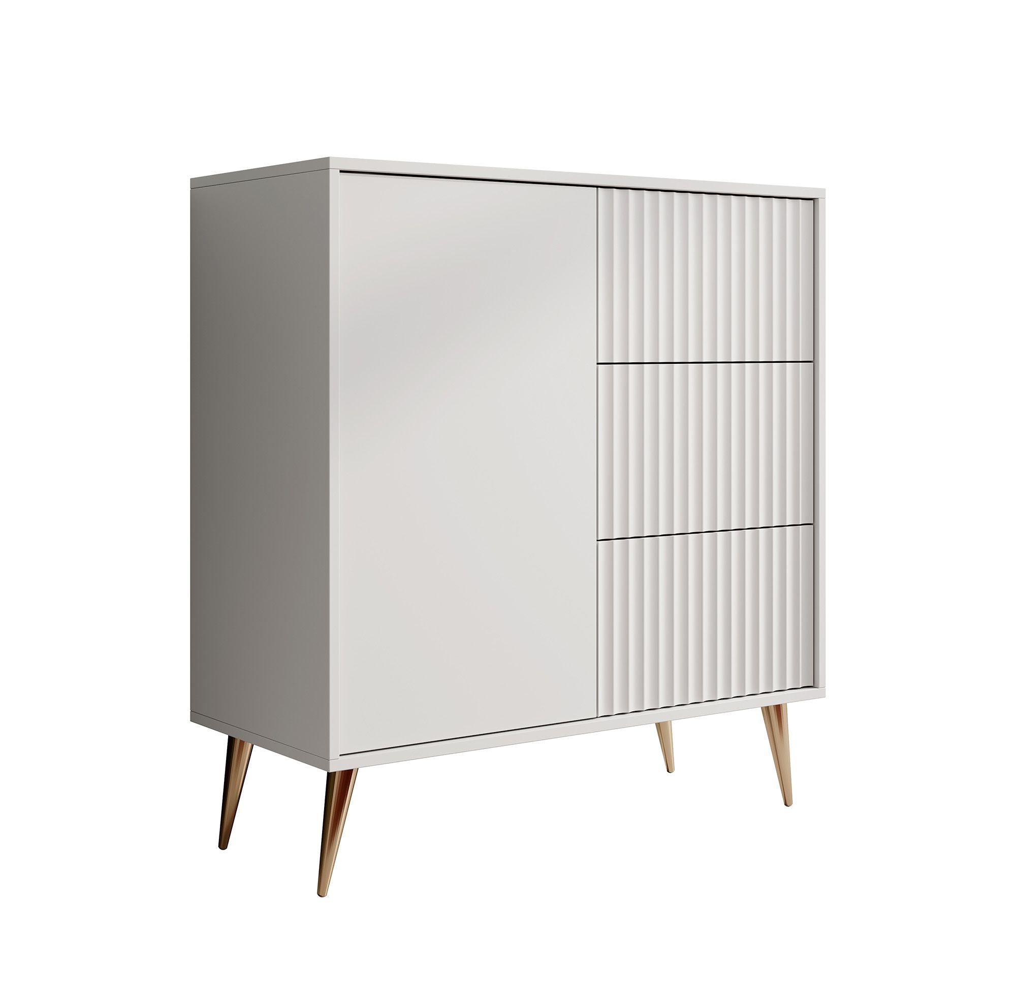 Winq - Dressoir - Wit - 90x40x98 cm