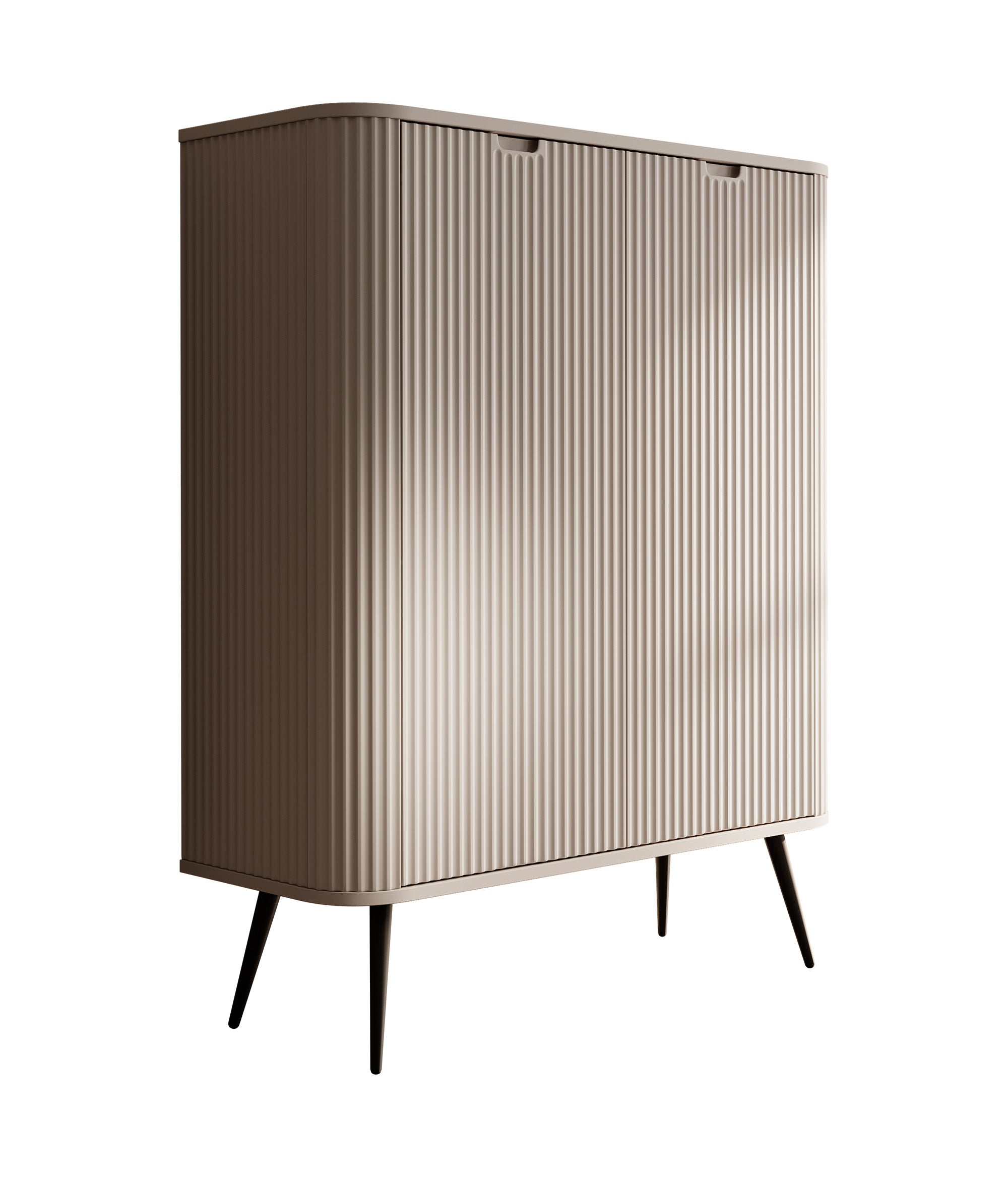Zakari - Dressoir - Beige - 103x39x129 cm