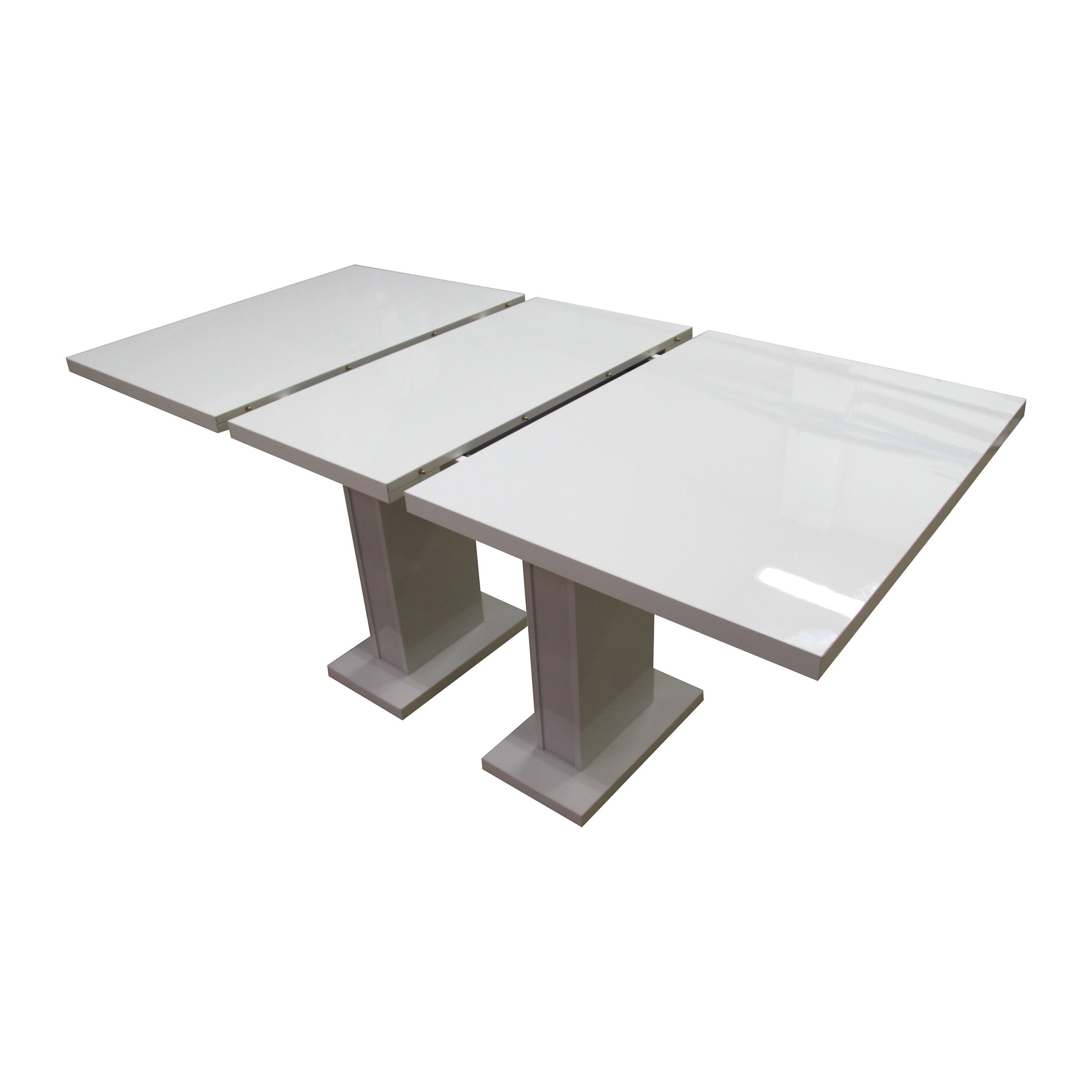 Glamour - Eetkamertafel - Wit - 120x80x76 cm