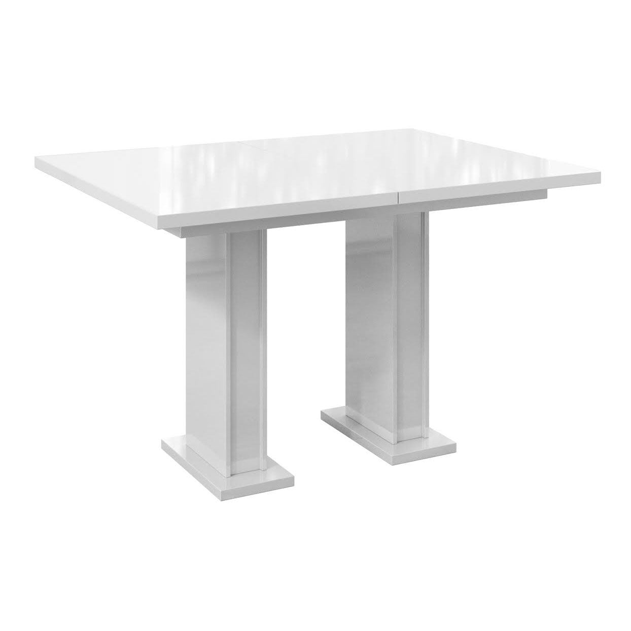 Glamour - Eetkamertafel - Wit - 120x80x76 cm