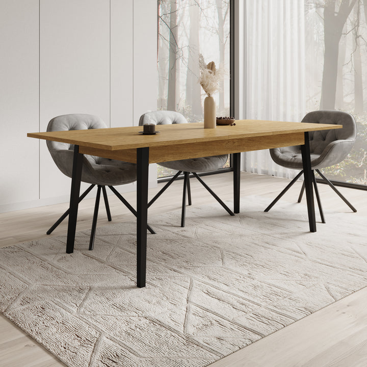 Monor - Eetkamertafel - Eiken