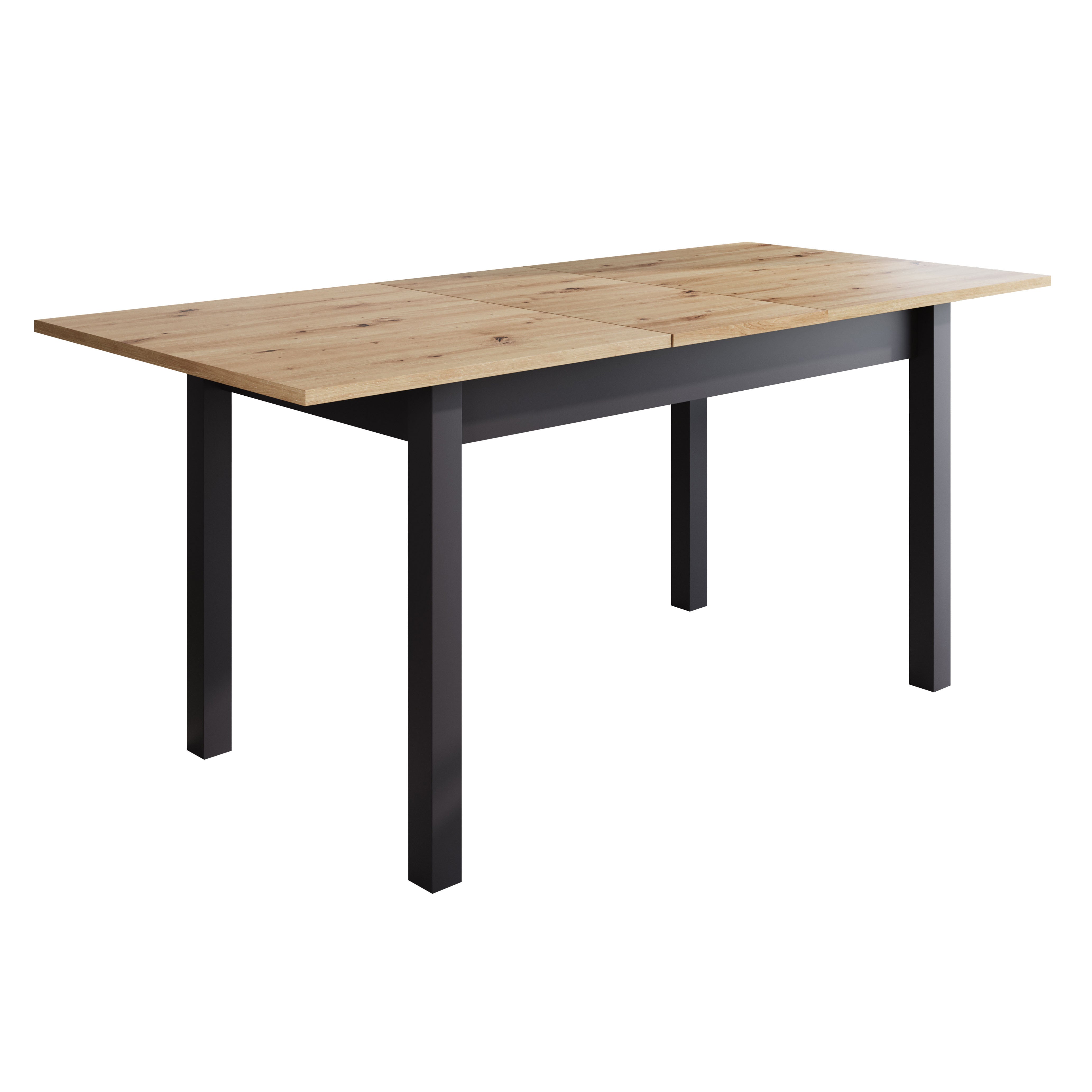 Quincy - Eetkamertafel - Eiken - 146x84x80 cm