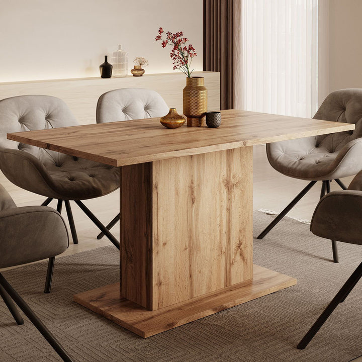 Tova - Eetkamertafel - Eiken - 138x80x69 cm