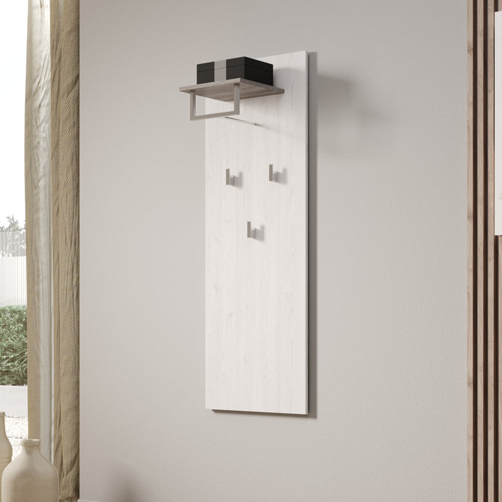 Linford - Kapstok - Wit eiken