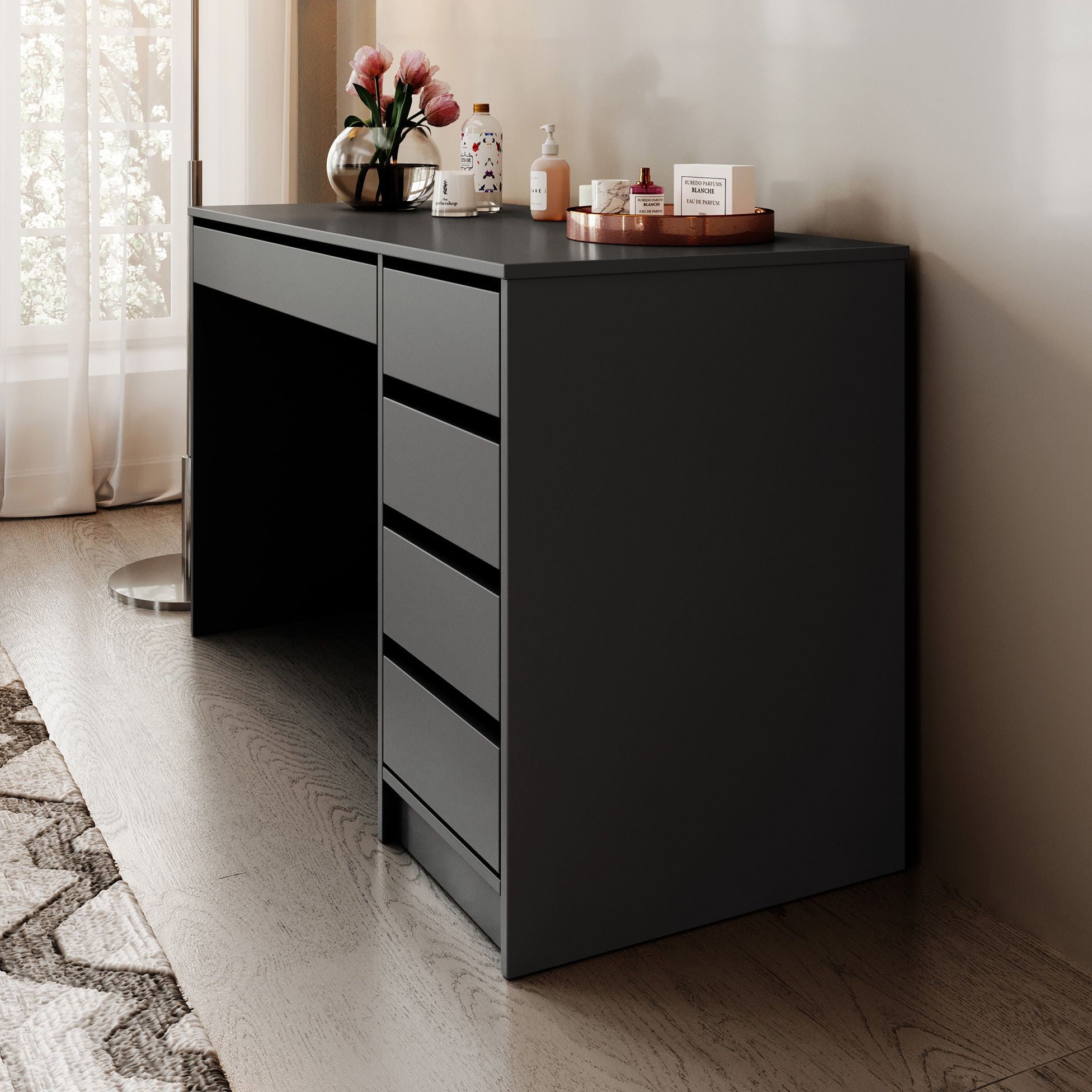 Arco - Kaptafel - Antraciet - 120x55 cm