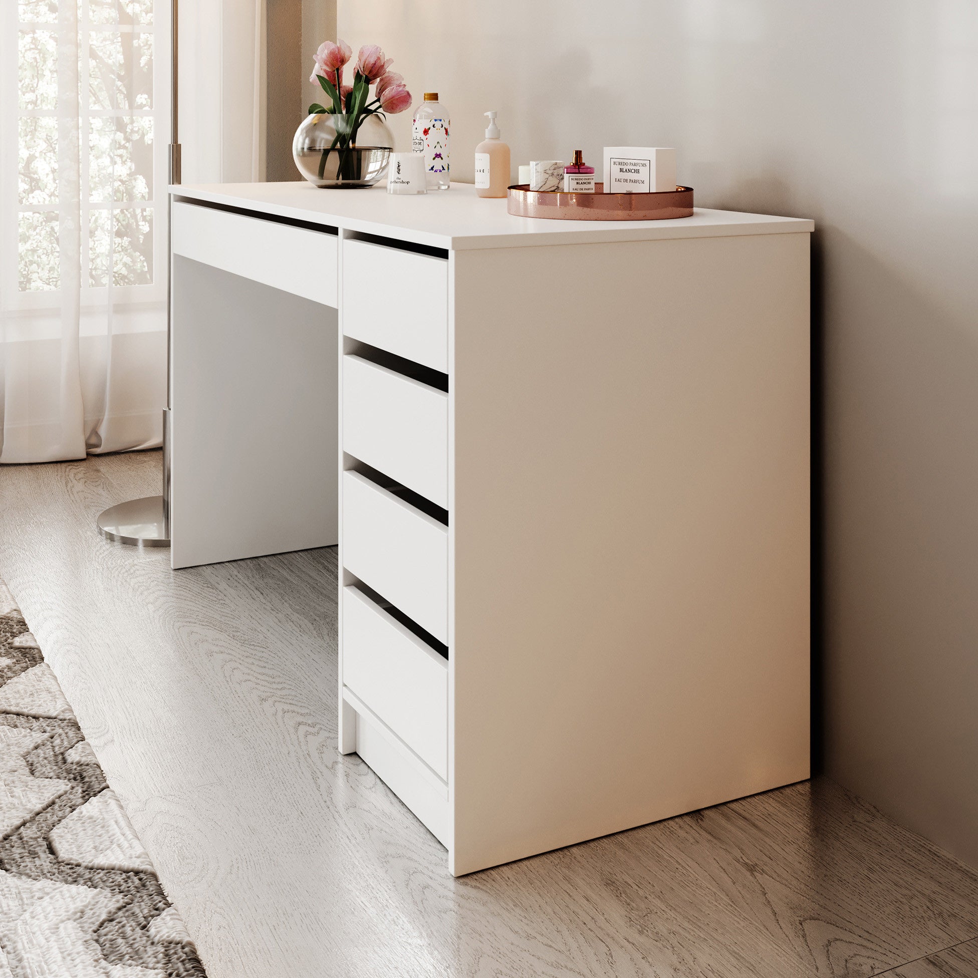 Arco - Kaptafel - Wit - 120x55 cm
