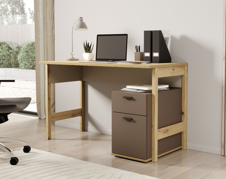 Livingston - Bureau - Eiken - 125x60 cm